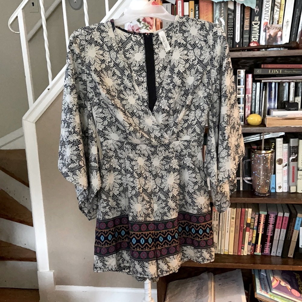 Flare Sleeve Romper
